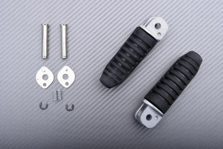Paire de Repose Pieds Arrière SUZUKI GSXR 1100 / BANDIT 400 / 1200 / RF 900 1989 - 2005