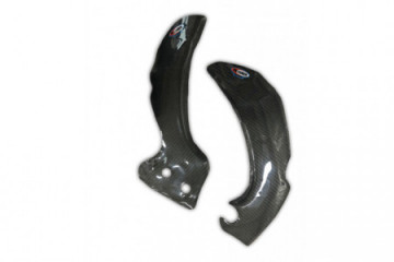 Par de protectores del bastidor en carbono PRO-CARBON KAWASAKI KXF 250 2009 - 2012 REF : KA-FP-07