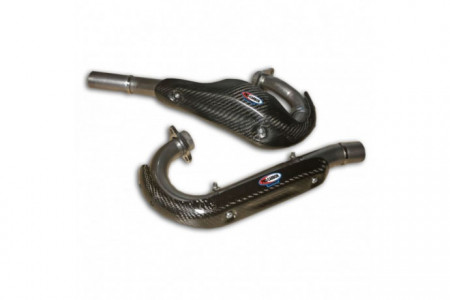 Protección de colectores en carbono PRO-CARBON KAWASAKI KXF 250 2004 - 2012 REF : KA-EG-01