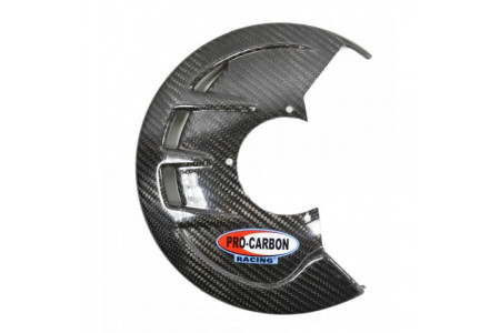 Protección del disco delantero en carbono PRO-CARBON KAWASAKI KXF 250 / 450 2005 - 2020 REF : KA-DG-03