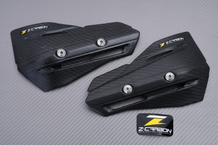 Par de carcasa de paramanos Zeta Armor universal Z-CARBON REF : ZC41-2300