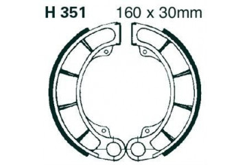 Kit de zapatas / Tambor de freno trasero EBC H351 HONDA FOURTRAX / FES / MASH