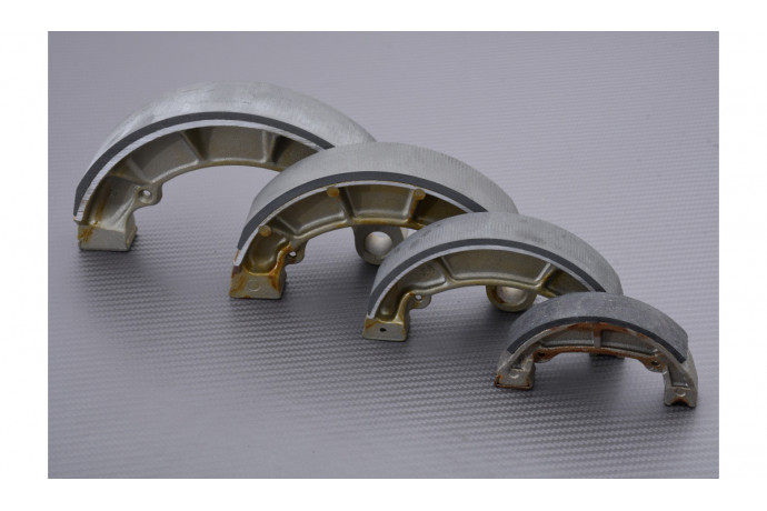EBC Bremsbackenkit / Bremstrommeln vorne / hinten S604 KAWASAKI KLX 125 / SUZUKI DRZ 125 / LTZ 50 / 90