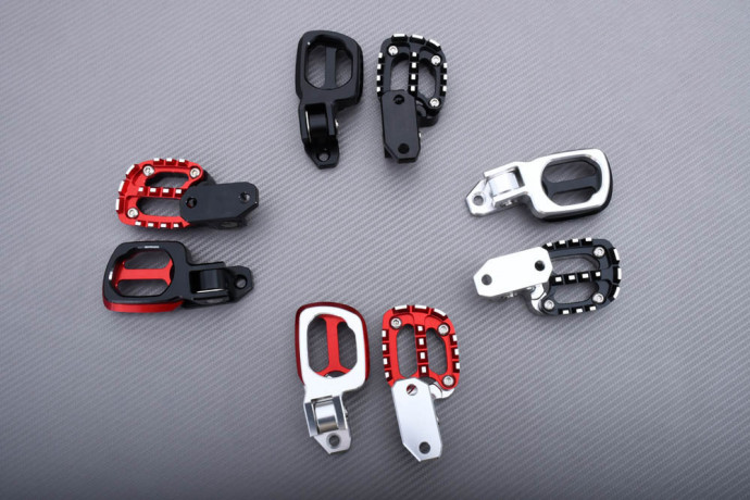 Pareja de estriberas reposapiés delanteras HONDA XADV 750 2021 - 2023