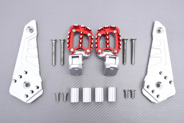 Pareja de estriberas reposapiés delanteras HONDA XADV 750 2021 - 2023