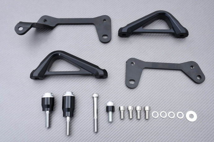 PADS / SCHUTZROLLEN YAMAHA XSR 900 / MT09 / TRACER 9 / GT 2021 - 2023