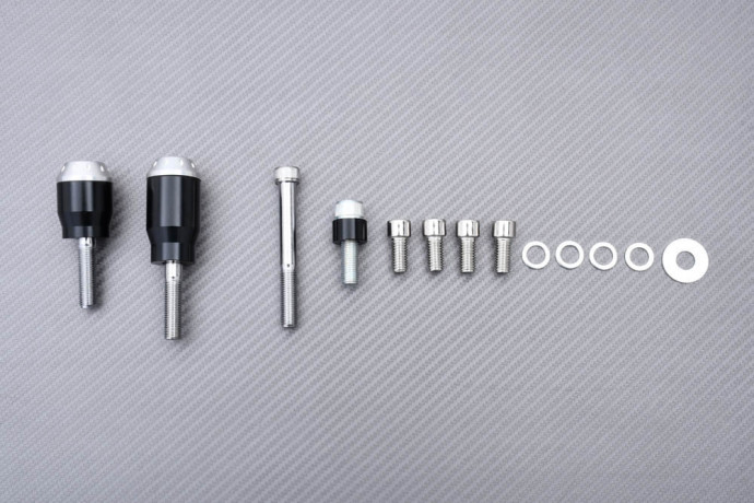 Tamponi protezioni / paratelaio YAMAHA XSR 900 / MT09 / TRACER 9 / GT 2021 - 2023 Tamponi protezioni / paratelaio YAMAHA XSR 900 / MT09 / TRACER 9 / GT 2021 - 2023