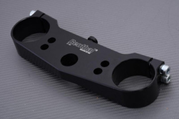 Horquilla superior aluminio tallado en masa Negro RENTHAL KAWASAKI KX 125 / 250 2002 REF : CT007