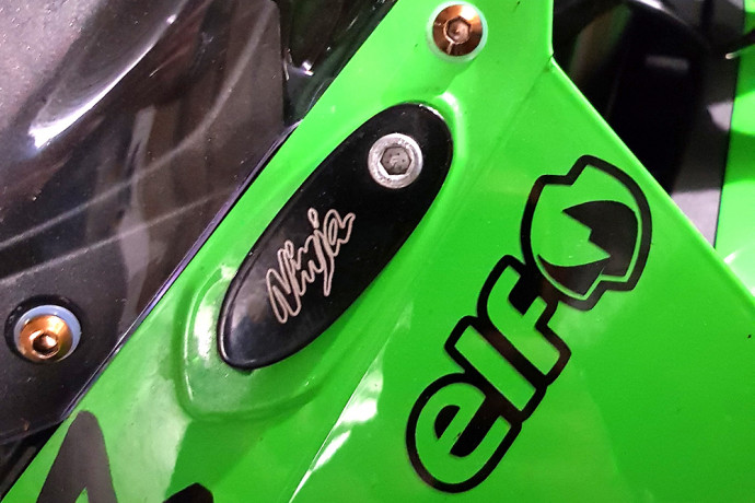 Paire d'obturateurs de Rétroviseurs KAWASAKI Ninja Paire d'obturateurs de Rétroviseurs KAWASAKI Ninja
