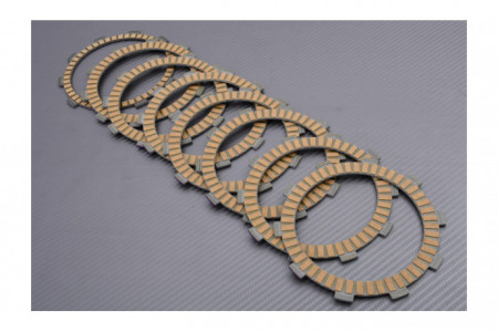 Kit discos de fricción embrague TOURMAX HONDA VFR / CB / CBF / CBR 600 / 800 / 900 1998 - 2016 REF: CDF-135PM / CDF-135P-G