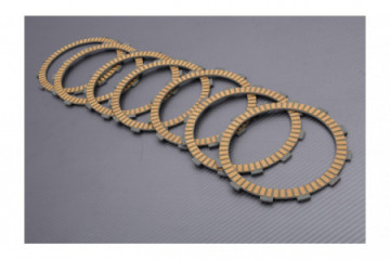 Kit discos de fricción embrague TOURMAX HONDA VTR 1000 SP1  / X11 / CBR 1100 XX 1999 - 2006 REF: CDF-139P / CDF-139P-G
