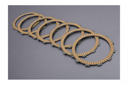 Kit discos de fricción embrague TOURMAX HONDA VTR 1000 SP1  / X11 / CBR 1100 XX 1999 - 2006 REF: CDF-139P / CDF-139P-G