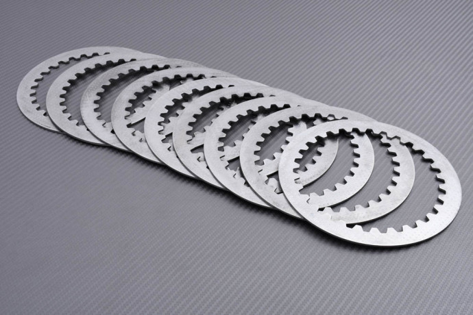 Kit disques Lisses Embrayage TOURMAX KAWASAKI ER6 / KLR / VERSYS / VULCAN 650 2006 - 2023 REF: CPL-0082
