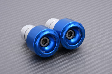 Paire d'embouts de guidon STM universels en aluminium 35mm avec fixation 16mm
