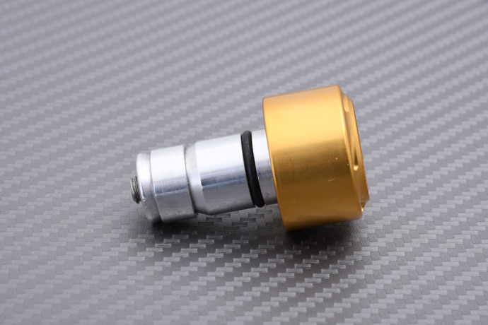 Paire d'embouts de guidon STM universels en aluminium 35mm avec fixation 18mm
