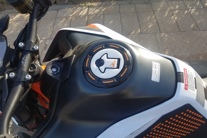 Protección adhesiva Tapón de depósito KTM