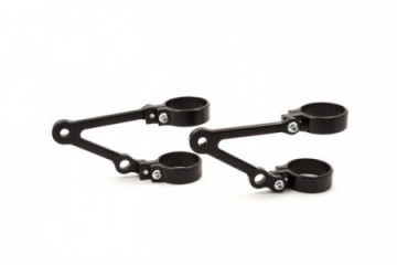 Pattes fixation Phare universelles Ø43mm LSL avec supports clignotants