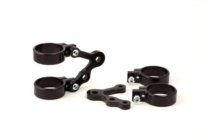Pattes fixation Phare universelles Ø41mm LSL avec support clignotants