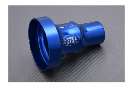 Entretoise de roue arrière STM grand modèle anodisé bleu YAMAHA TMAX