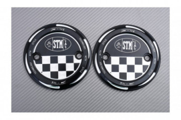 Kit accessoires aluminium taillé masse STM anodisés YAMAHA TMAX