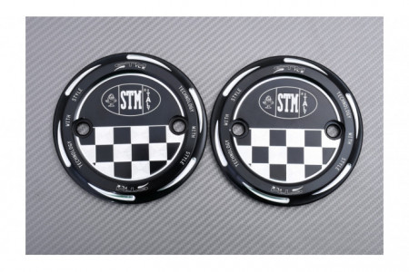Kit accessoires aluminium taillé masse STM anodisés YAMAHA TMAX