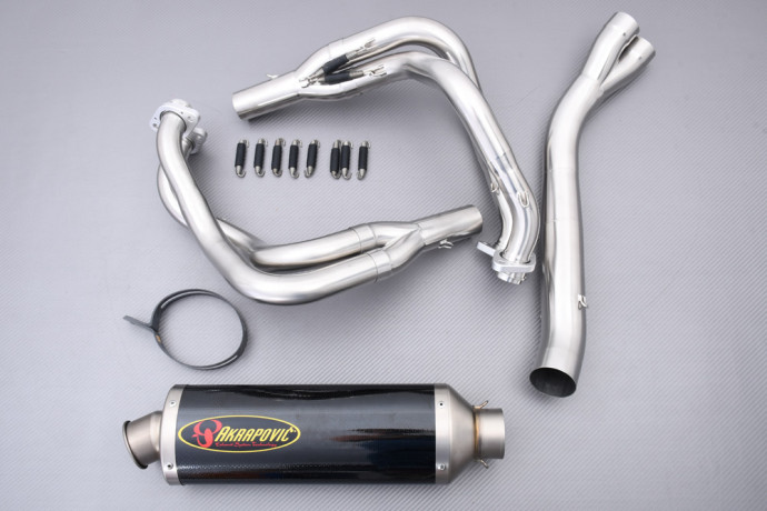 Linea completa terminale AKRAPOVIC RACING KAWASAKI ZX9R 2002 - 2003
