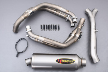 Complete Akrapovic exhaust system EVOLUTION Titanium SUZUKI GSXR 1000 2003 - 2004