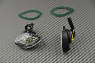 Paire de clignotants avant LED goutte d'eau Honda CBR 600RR 03/14 et 1000RR 04/07
