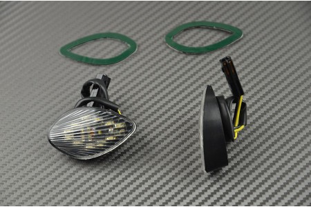 Paire de clignotants avant LED goutte d'eau Honda CBR 600RR 03/14 et 1000RR 04/07