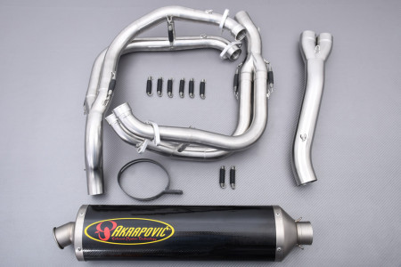 Linea completa terminale AKRAPOVIC RACING SUZUKI GSXR 600 SRAD 1997 - 2000