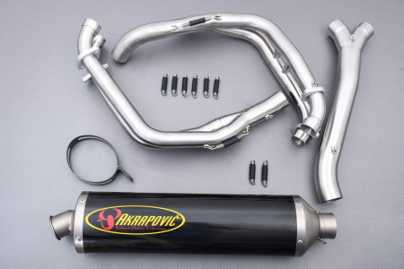 Linea completa terminale AKRAPOVIC RACING SUZUKI GSXR 600 SRAD 1997 - 2000