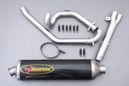Ligne complète d'échappement AKRAPOVIC SUPER SPORT SUZUKI SV 650 S 1999 - 2002
