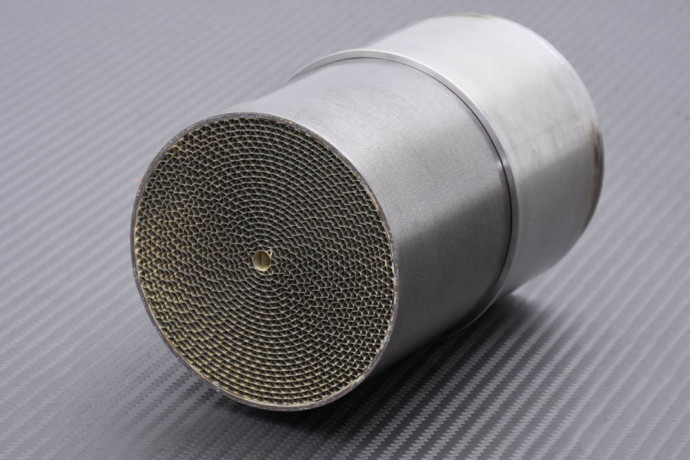 Zugelassene AKRAPOVIC-Sportauspuffkatalysatoren YAMAHA TMAX 530 / SX / DX 2017 - 2019