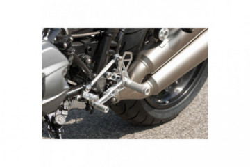 Estriberas retrasadas LSL Color aluminio BMW R NINE T 2014 - 2016 REF: 110B049