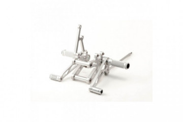 Estriberas retrasadas LSL Color aluminio SUZUKI SV / SVS 650 1999 - 2002 REF: 110S075