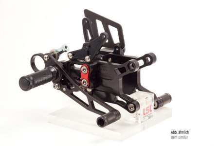 Estriberas retrasadas ajustable LSL SUZUKI GSXR 600 / 750 / 1000 2009 - 2017 REF: Z118S123/R