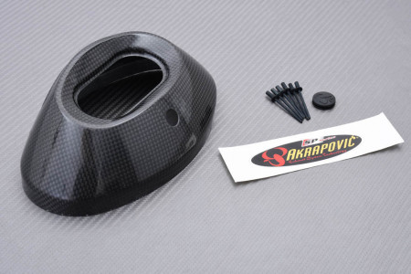 Extremo de escape AKRAPOVIC en carbono KAWASAKI ZX6R 2005 - 2006 REF : V-EC17