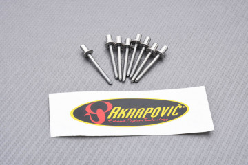 AKRAPOVIC Carbon Exhaust Tip HONDA CBR 1000 RR 2004 - 2007 REF : V-EC40