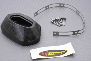 Extremo de escape AKRAPOVIC en carbono HONDA CBR 600 / 1000 RR 2003 - 2007 REF : V-EC43