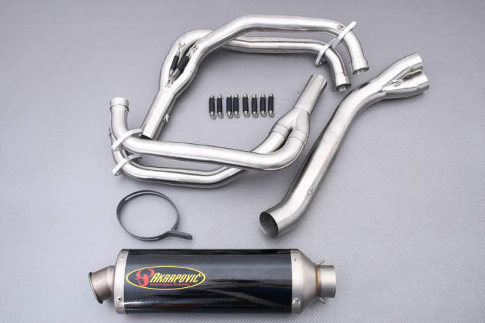 Komplette Auspuffanlage AKRAPOVIC RACING SUZUKI BANDIT 1200 N / S 1996 - 2005