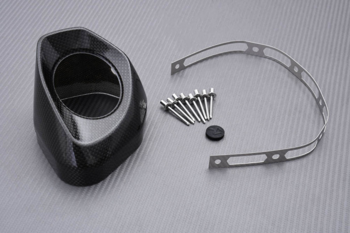 AKRAPOVIC Left Carbon Exhaust Tip DUCATI SBK 848 / 1098 / 1198 2007 - 2012 REF : V-EC80 AKRAPOVIC Left Carbon Exhaust Tip DUCATI SBK 848 / 1098 / 1198 2007 - 2012 REF : V-EC80