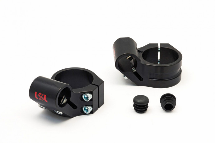 Pareja abrazaderas elevados Semimanillares LSL Speed Match 41mm Color Negro REF: 154RS41SW Pareja abrazaderas elevados Semimanillares LSL Speed Match 41mm Color Negro REF: 154RS41SW