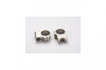 Paire de bracelets standard demi-guidons LSL Sport Match 40mm couleur Aluminium REF: 154SM40