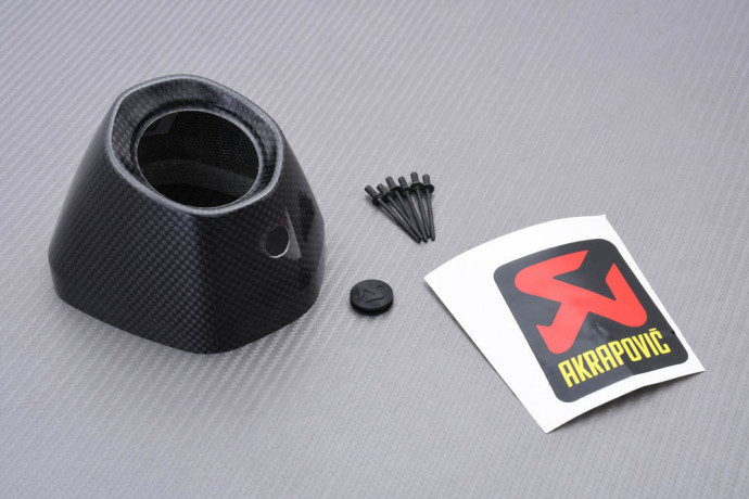 Auspuffendstück AKRAPOVIC in Carbon SUZUKI RMZ 250 2004 - 2007 REF : V-EC55