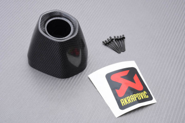 Embout d'échappement AKRAPOVIC en Carbone REF : V-EC58