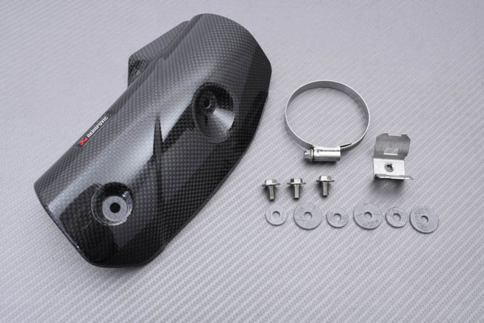 Protection d'échappement AKRAPOVIC en carbone KAWASAKI ZX10R 2011 - 2015 REF : P-HSK10R3/A1