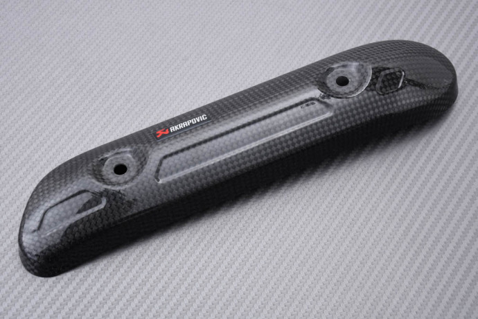 Protección de escape AKRAPOVIC en carbono HONDA CRF 450 R 2004 - 2011 REF : P-HSH4M1/A2 Protección de escape AKRAPOVIC en carbono HONDA CRF 450 R 2004 - 2011 REF : P-HSH4M1/A2