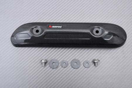 Protection d'échappement AKRAPOVIC en carbone HONDA CRF 450 R 2004 - 2011 REF : P-HSH4M1/A2