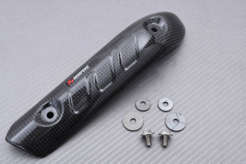 Protection d'échappement AKRAPOVIC en carbone REF : P-HSK2M1