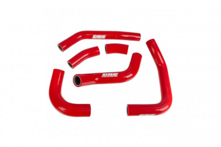 Manguitos del radiador DRC Rojo YAMAHA MT07 / TRACER / XSR 700 2014 - 2023 REF: D47-08-473